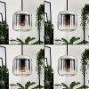 Lauden Suspension, Suspension Bleu, Vert, Clair, Cuivré, Fumé, 6 lumières