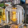Lauden Suspension, Suspension Bleu, Vert, Clair, Cuivré, Fumé, 6 lumières
