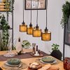 Bassagoda Suspension, Suspension Écru, Noir, 4 lumières