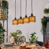 Bassagoda Suspension, Suspension Écru, Noir, 4 lumières
