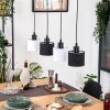 Bassagoda Suspension, Suspension Écru, Noir, 4 lumières