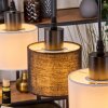 Bassagoda Suspension, Suspension Écru, Noir, 4 lumières