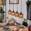 Cando Suspension, Suspension Écru, Noir, 4 lumières