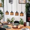 Cando Suspension, Suspension Écru, Noir, 4 lumières