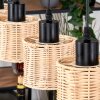 Cavaca Suspension, Suspension Écru, Noir, 5 lumières
