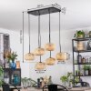 Bauro Suspension, Suspension Écru, 6 lumières