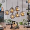 Ripoll Suspension, Boule lumineuse, Suspension Fumé, 6 lumières