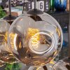 Ripoll Suspension, Boule lumineuse, Suspension Fumé, 6 lumières