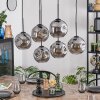 Ripoll Suspension, Boule lumineuse, Suspension Fumé, 6 lumières