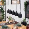 Bassagoda Suspension, Suspension Écru, Noir, 5 lumières