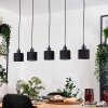 Bassagoda Suspension, Suspension Écru, Noir, 5 lumières