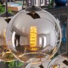Koyoto Suspension, Boule lumineuse, Suspension Chrome, Clair, Fumé, 6 lumières