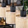 Sabadim Suspension, Suspension Écru, Noir, 4 lumières