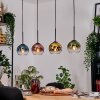 Koyoto Suspension, Boule lumineuse, Suspension Écru, Noir, 4 lumières