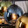 Koyoto Suspension, Boule lumineuse, Suspension Écru, Noir, 4 lumières