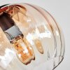 Koyoto Plafonnier, Boule lumineuse 30 cm Ambre, Clair, 3 lumières