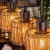 Cando Suspension, Suspension Écru, Noir, 5 lumières