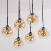 Ripoll Suspension, Boule lumineuse, Suspension Ambre, Clair, 6 lumières Ripoll Suspension, Boule lumineuse, Suspension Ambre, Clair, 6 lumières