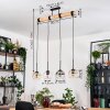 Koyoto Suspension, Boule lumineuse, Suspension Écru, Noir, 4 lumières