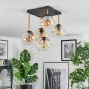 Ripoll Plafonnier, Boule lumineuse Or, Noir, 5 lumières
