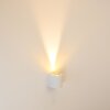 Applique murale d'extérieur Mora LED Blanc, 2 lumières