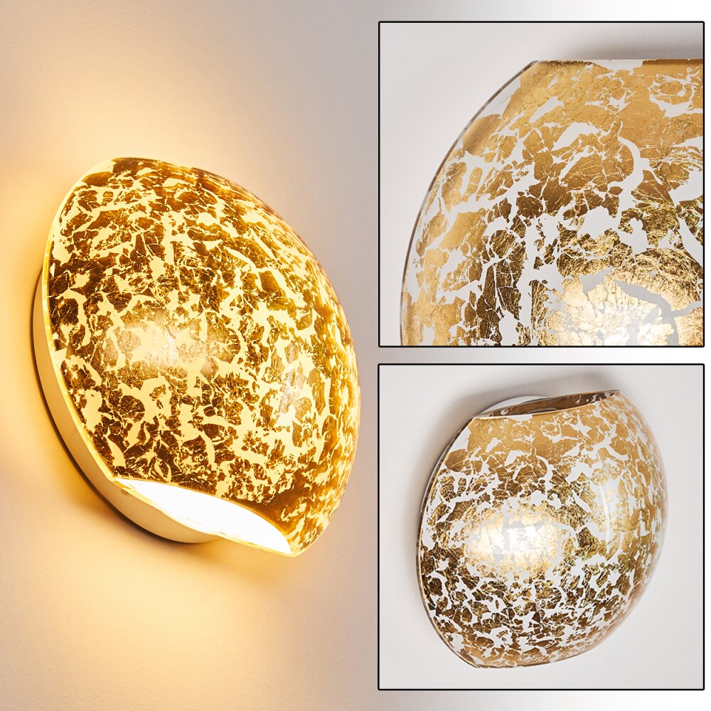 Applique murale Concha Blanc, 1 lumière main product photo