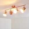 Plafonnier Tina Cuivre, 4 lumières