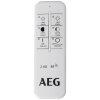 Plafonnier AEG Mikel LED Nickel mat, 1 lumière, Télécommandes