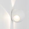 Applique murale d'extérieur AEG Gus LED Blanc, 3 lumières