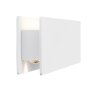 Applique murale AEG Court LED Blanc, 1 lumière
