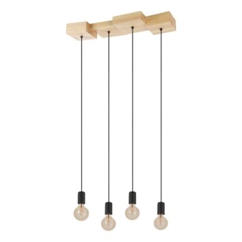 Plafonnier Eglo-Leuchten CASIBARE, 4 lumières