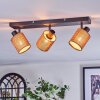 Kinnared Plafonnier, Spot de plafond Noir, 3 lumières