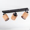Kinnared Plafonnier, Spot de plafond Noir, 3 lumières