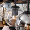 Koyoto Suspension, Boule lumineuse, Suspension Écru, Noir, 3 lumières