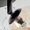 Chehalis Plafonnier, Boule lumineuse Ambre, 3 lumières