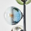 Gastor Boule lumineuse, Lampadaire 33 cm Bleu, Chrome, Vert, Clair, Fumé, 5 lumières