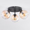 Koyoto Plafonnier, Boule lumineuse Ambre, Clair, 3 lumières