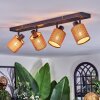 Kinnared Plafonnier, Spot de plafond Noir, 4 lumières
