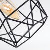 Yaak Plafonnier, Spot de plafond Noir, 1 lumière