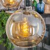 Koyoto Suspension, Boule lumineuse, Suspension Ambre, 5 lumières