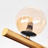Chehalis Plafonnier, Boule lumineuse Or, Noir, 8 lumières