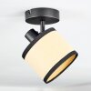 Chellas Plafonnier, Spot de plafond Noir, 1 lumière