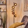 Koyoto Boule lumineuse, Lampadaire 33 cm Or, Clair, Cuivré, Fumé, 5 lumières