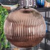 Koyoto Suspension, Boule lumineuse, Suspension Bleu, Vert, Cuivré, 5 lumières