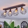 Yaak Plafonnier, Spot de plafond Noir, 4 lumières