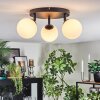 Chehalis Plafonnier, Boule lumineuse Blanc, 3 lumières
