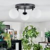 Chehalis Plafonnier, Boule lumineuse Blanc, 3 lumières