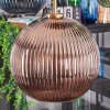Koyoto Suspension, Boule lumineuse, Suspension Or, Noir, 5 lumières