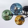 Ripoll Plafonnier, Boule lumineuse Bleu, Or, Vert, 6 lumières