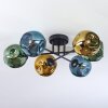 Ripoll Plafonnier, Boule lumineuse Bleu, Or, Vert, 6 lumières